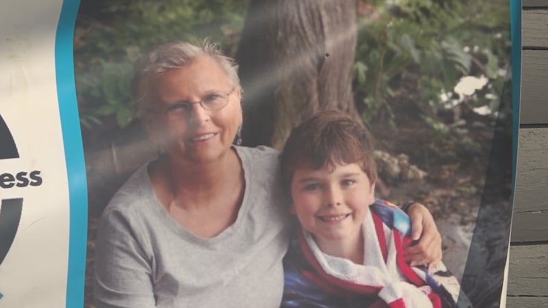 'Mimi' and her grandson, Tommy