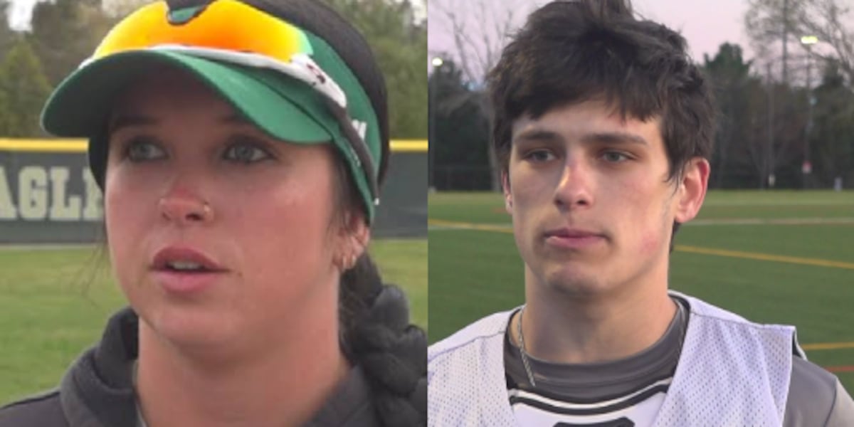Ana Lang, Kiernan Field win Husson student-athlete awards