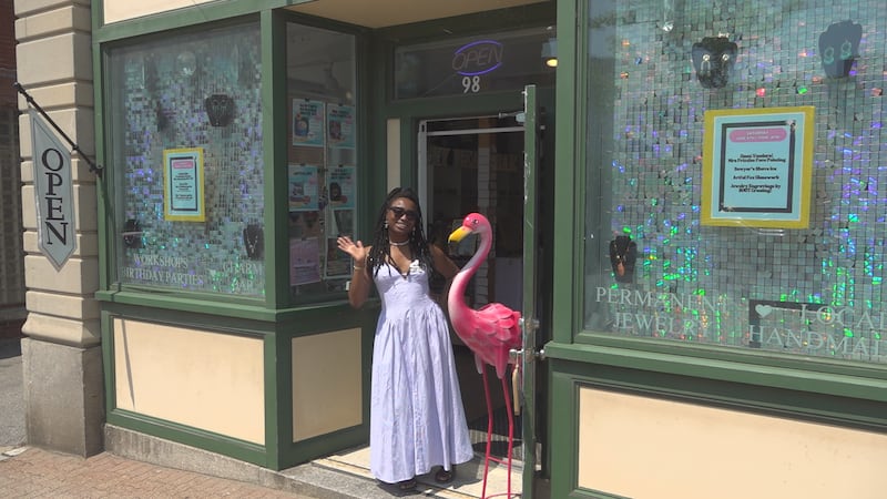 Jazmin Horne, the owner of Dream Charm Bar says multiple community vendors will be on site...