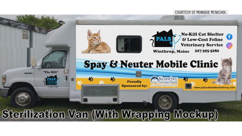 Sterilization van mockup