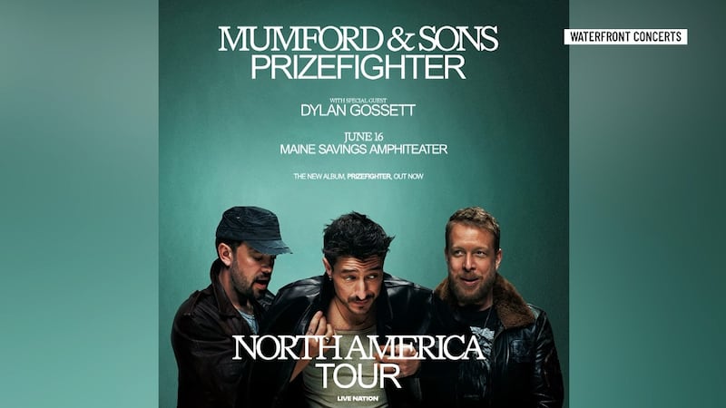 Mumford and Sons concert poster