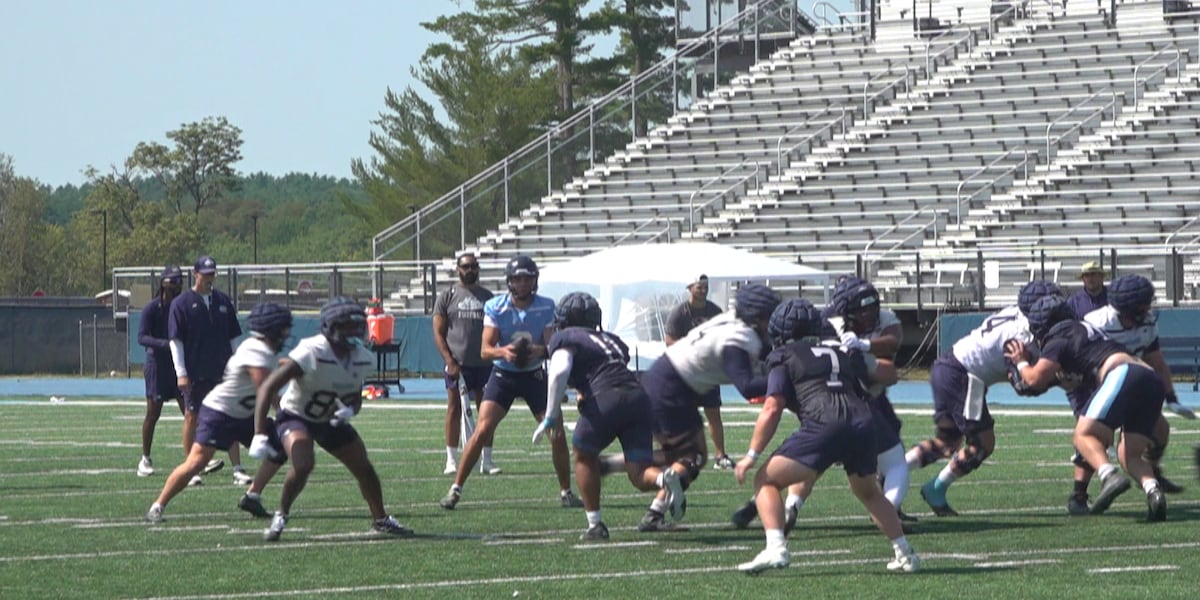 Maine football team opens preseason training camp