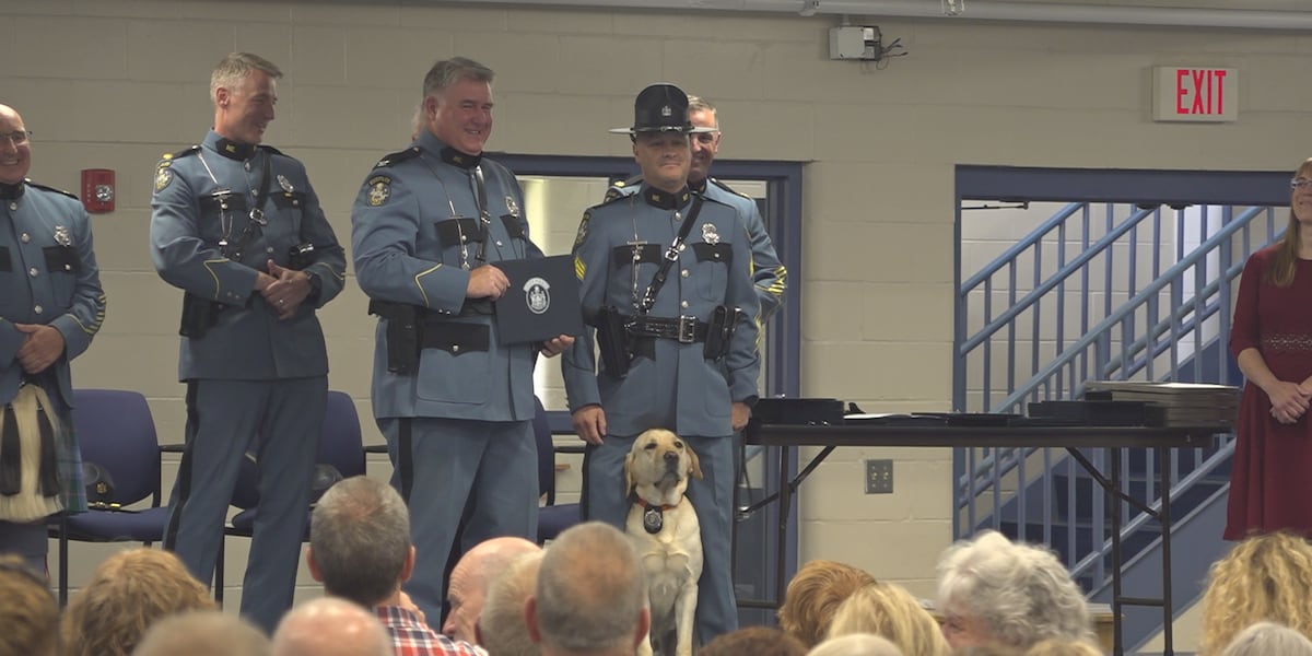Maine State Police holds annual awards ceremony