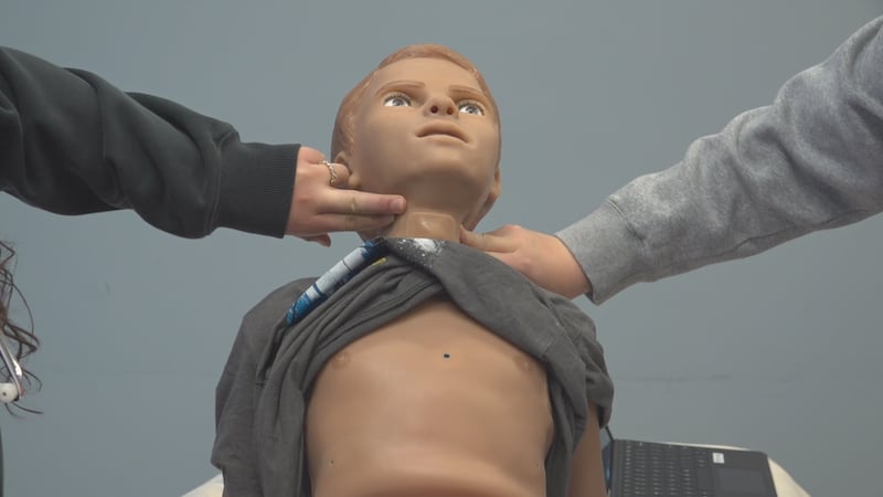 Students learned about nursing, dental health, mental health and human services, medical...