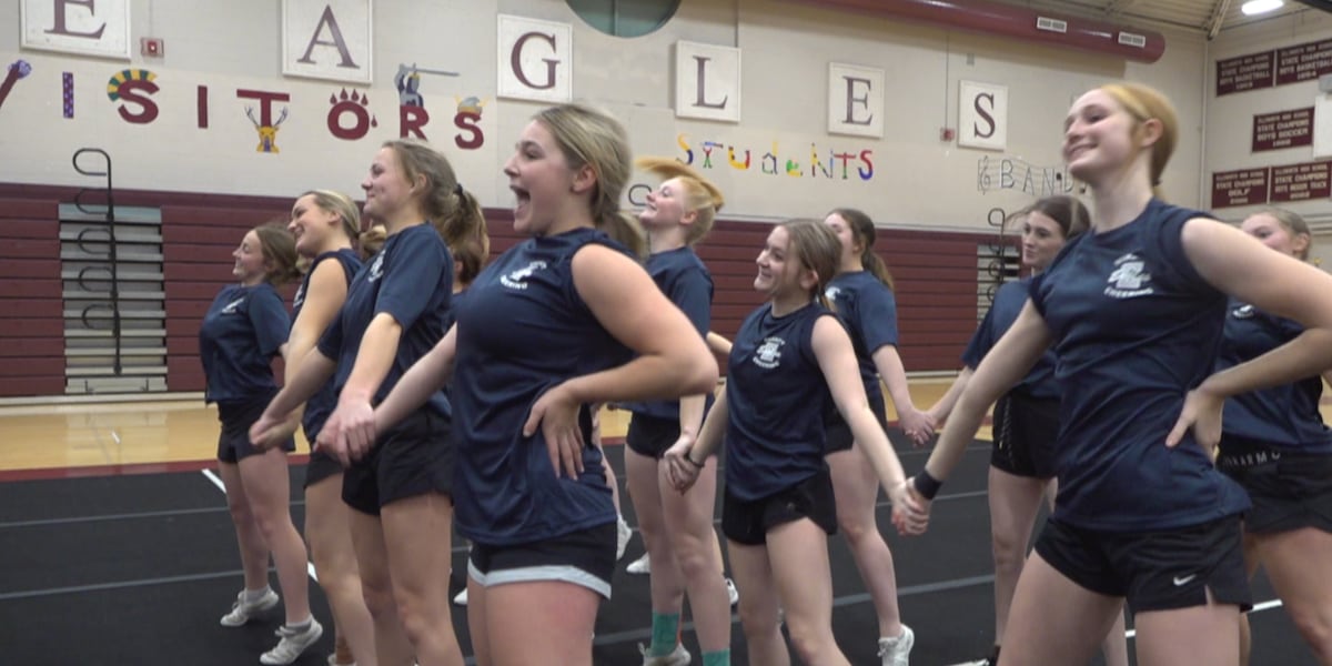 Chasing Cheer Ellsworth chasing third-straight state cheerleading championship