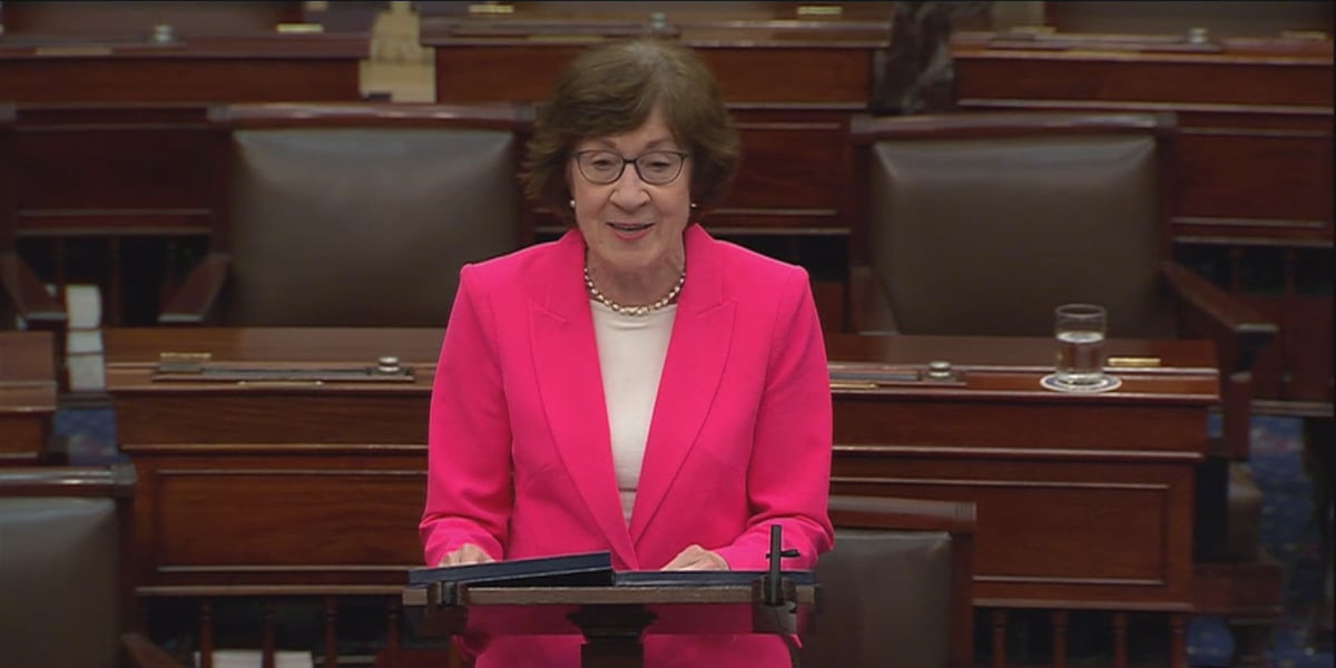 Sen. Susan Collins highlights struggles of rural healthcare providers in amendment to spending package
