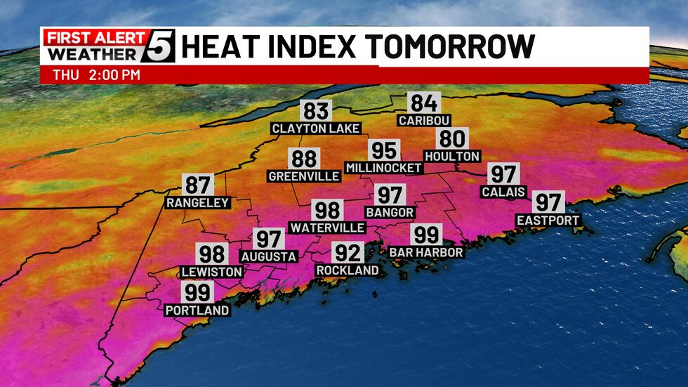 Humidity Today Manchester Dangerous Heat & Humidity Today, Heat Index Values 100°+ Expected