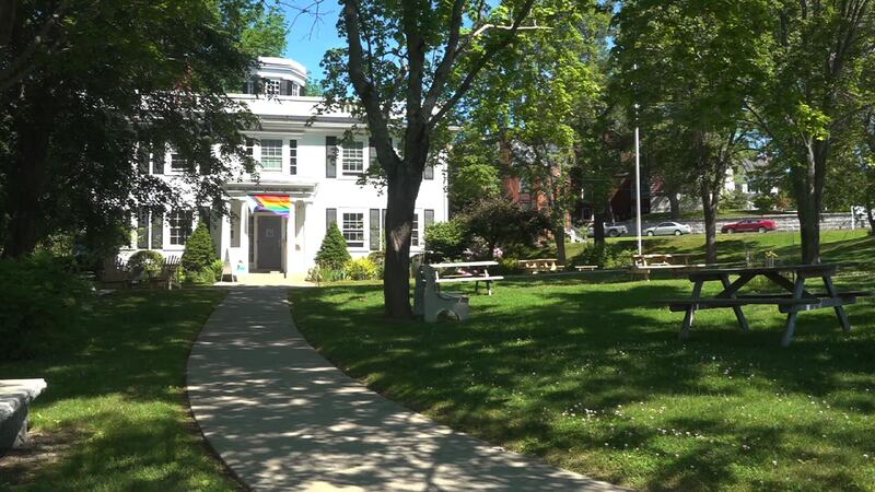 Ellsworth Library ‘Library on the Lawn’ in Ellsworth