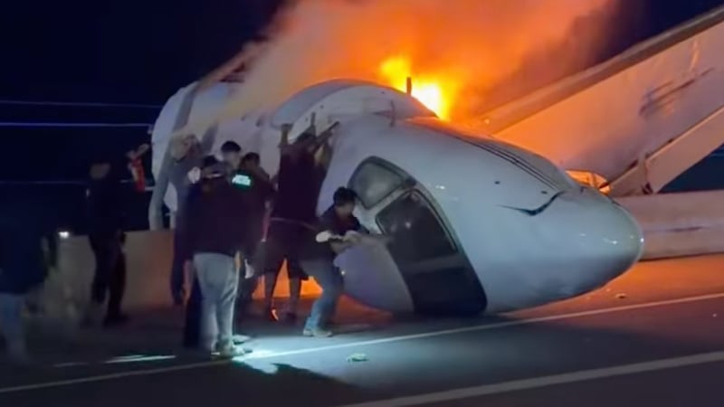 Flight tracking data shows B-52 took sharp turn before crashing, killing all 8 on board