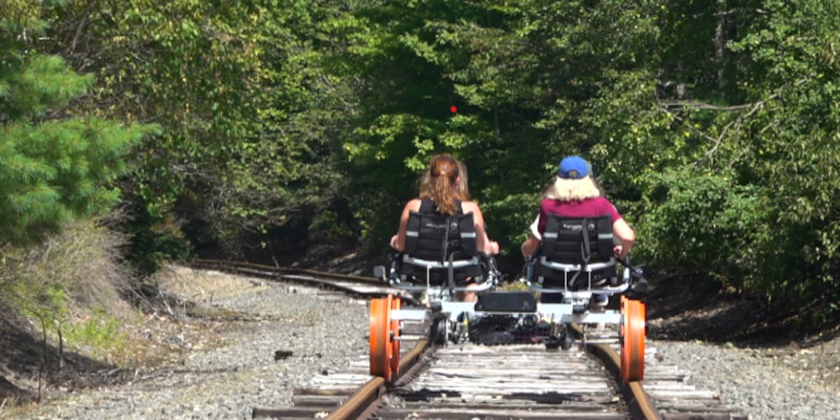 New rail-bike tours roll into Belfast, repurposing historic tracks