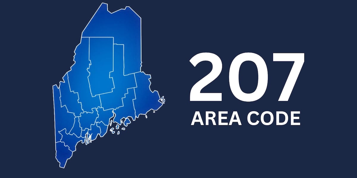 Maine’s 207 area code projected to last until 2045