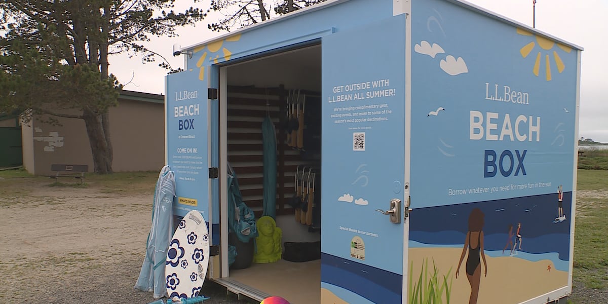 Forgot your gear for a day at a Maine beach? These boxes have you covered