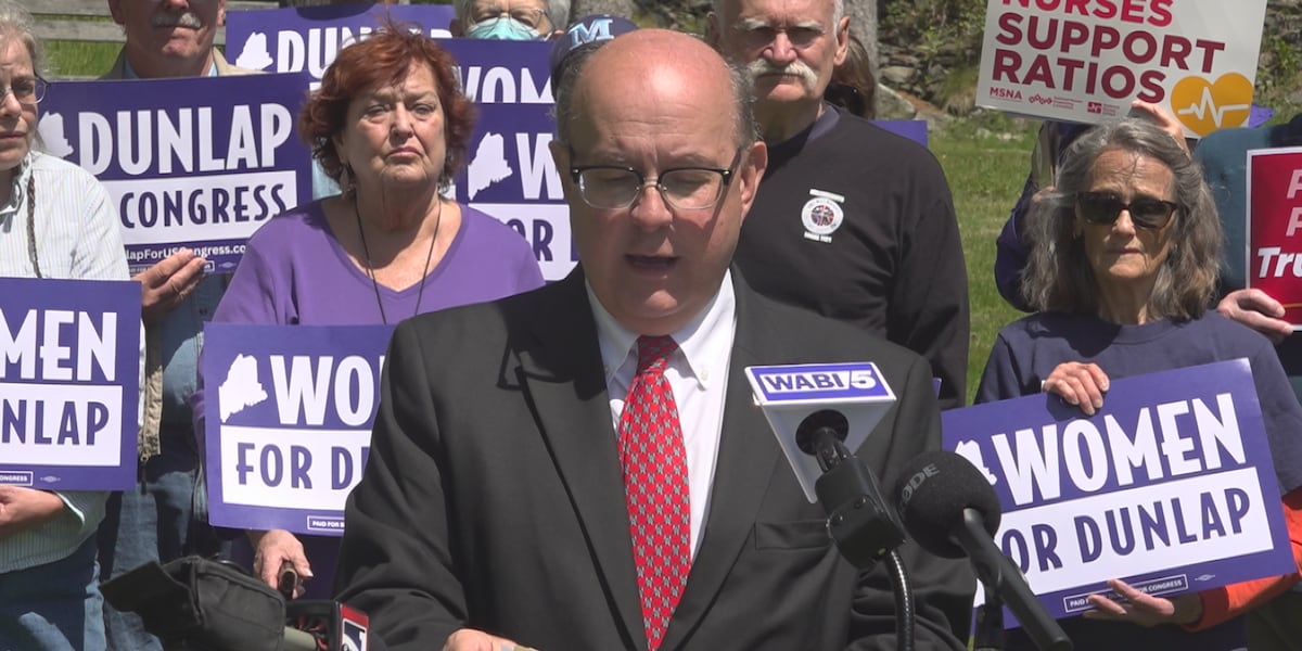 Maine congressional candidate Matt Dunlap unveils healthcare agenda