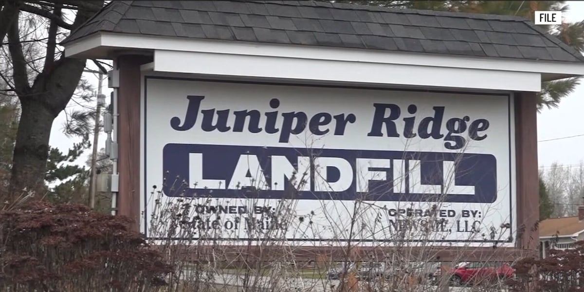 Mainers file an appeal on the expansion of Juniper Ridge Landfill