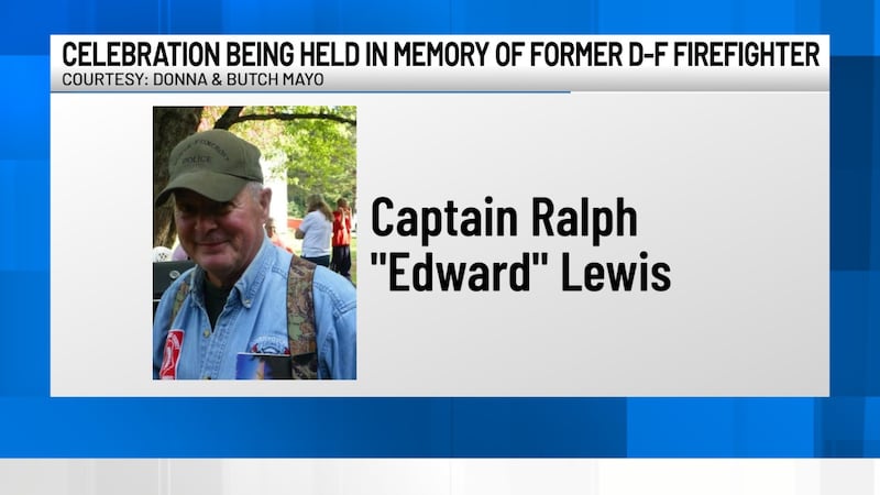 Captain Ralph Frazier Dover-Foxcroft community celebrating memory of retired fire captain