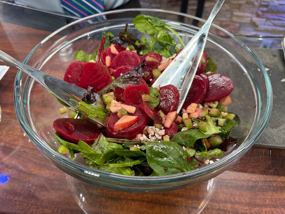 Beet Walnut Salad