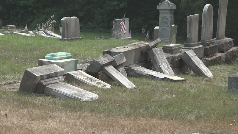 Halldale Cemetery in Montville