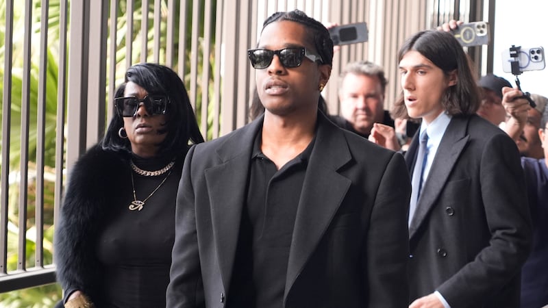 Rihanna makes first court appearance at the trial of her partner A$AP Rocky