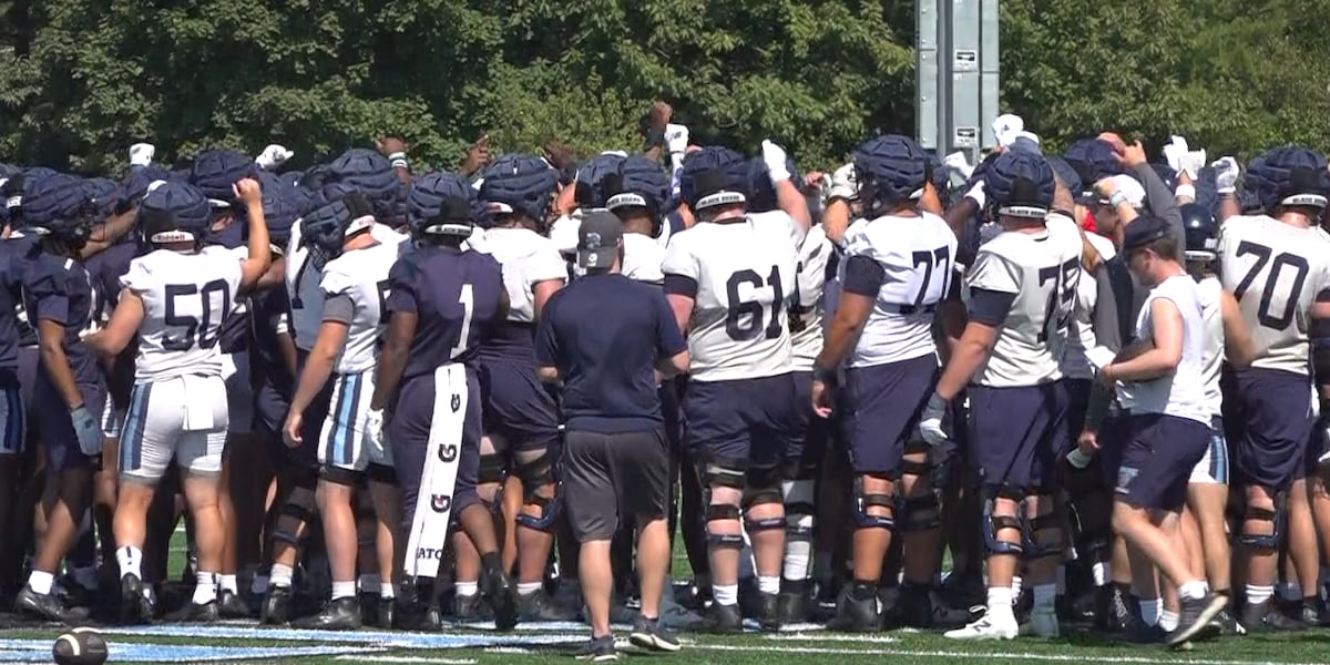 Maine pre-season football practice underway