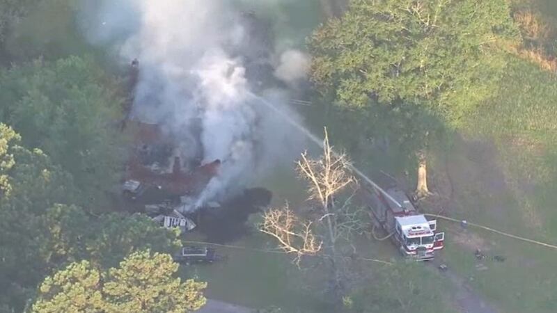 Deadly house fire on Macedonia Road in Newnan.