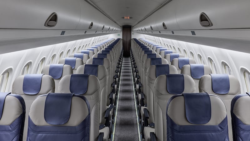 A Porter Airlines flight had to be canceled after a young child stayed standing in their seat...