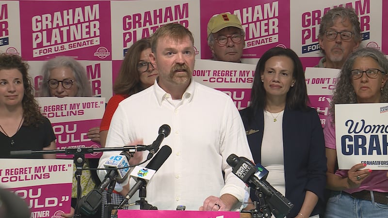 Platner faces incumbent Sen. Susan Collins in this year’s general election. At the endorsement...