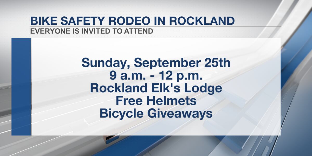 Bike safety rodeo this weekend