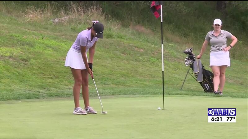 Haylock wins Maine Women’s Amateur with a chip in on playoff hole