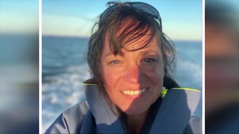 The body of Sunshine Stewart, 48, of Tenants Harbor, was found on Crawford Pond in Union in...