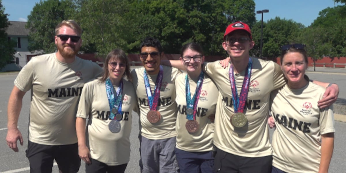 Team Maine returns from Special Olympics USA Games with 18 medals