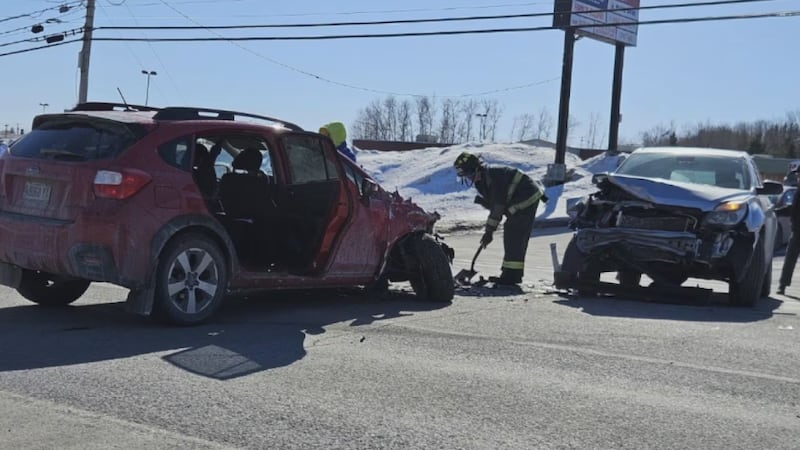 Police say on the drivers did not yield the right of way which resulted in a head-on collision.