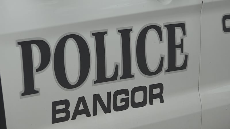 Side of Bangor Police car
