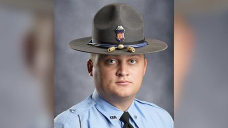 GSP trooper Chase Redner died after being struck by a vehicle during a crash investigation...