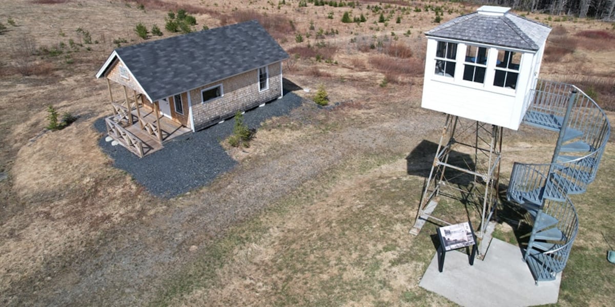 Did you know the first fire watch tower in the country was in Maine?
