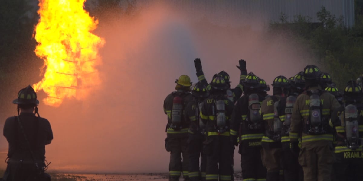Fighting the shortage: New recruits suit up at Penobscot County Fire Academy
