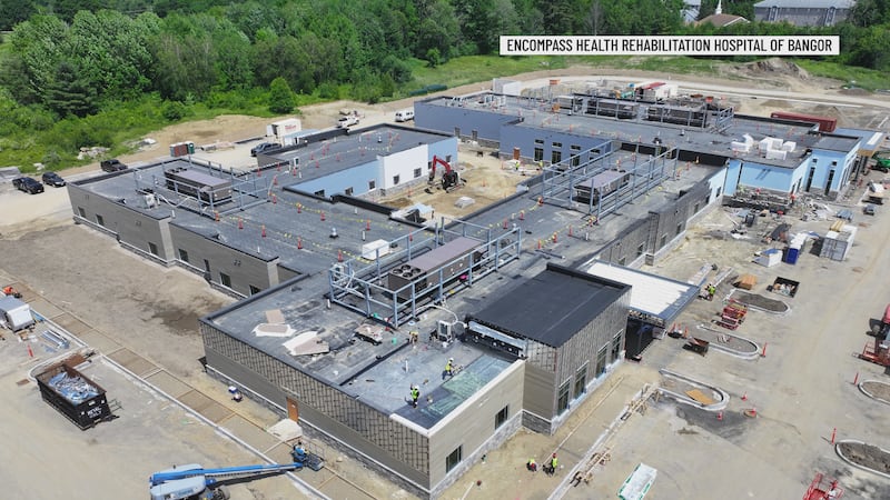 The 50-bed hospital is expected to open in October 2026.