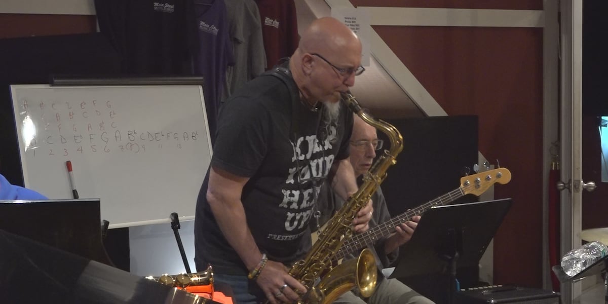 3-time Grammy winning saxophonist Jeff Coffin hosts music clinic in Brewer