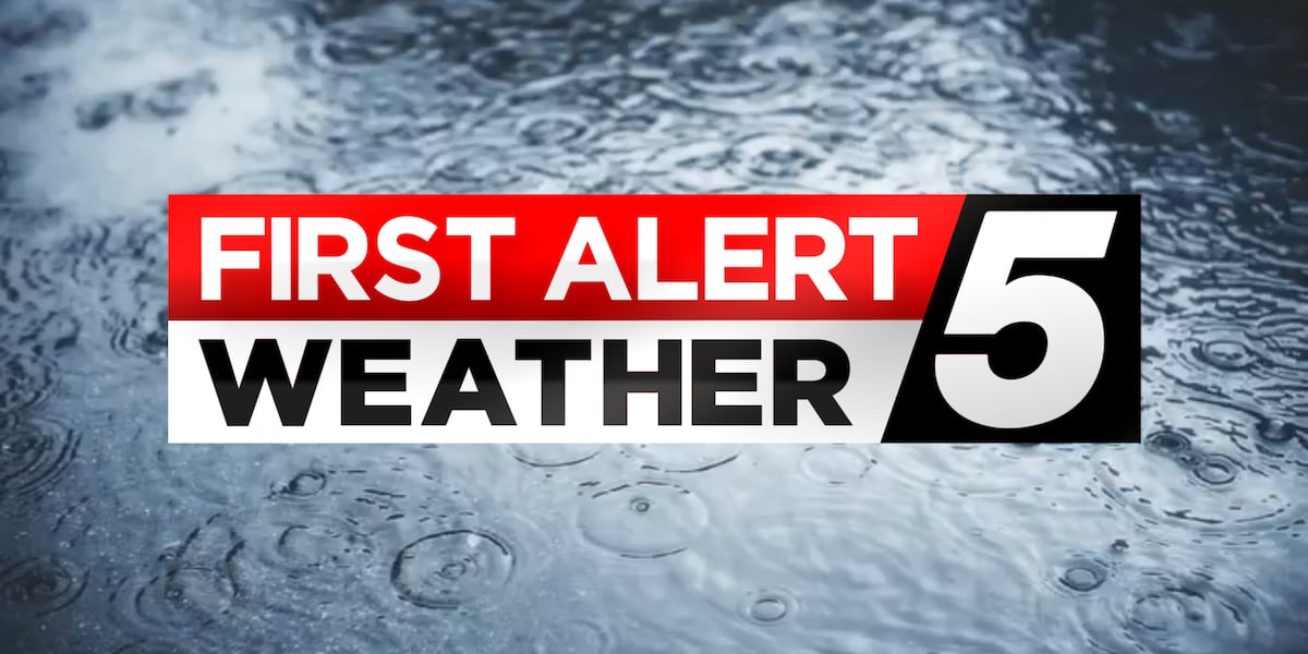 Cooler Day Ahead With Scattered Showers and Possible Thunderstorms