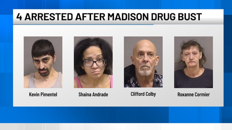Madison Fbi Four people arrested after Madison drug bust