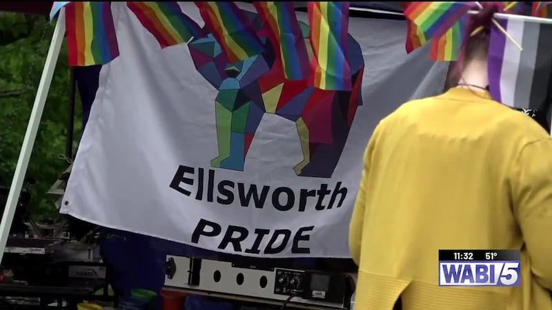 Ellsworth Pride brings rainbows to a Gloomy Day