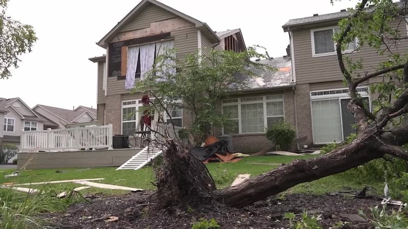 Weather cut power to over half a million people in the Chicago area and northwestern Indiana...