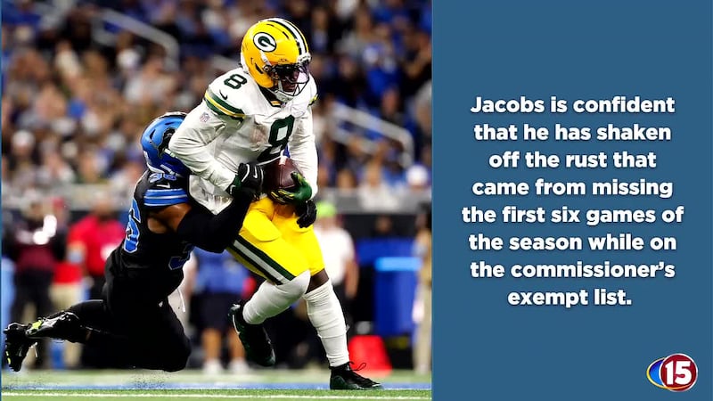 Green Bay Packers running back Josh Jacobs’ season debut showed that he couldn’t instantly...