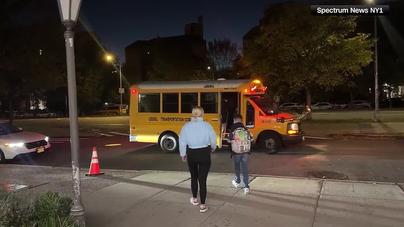One student in New York City spends several hours on the school bus every day.